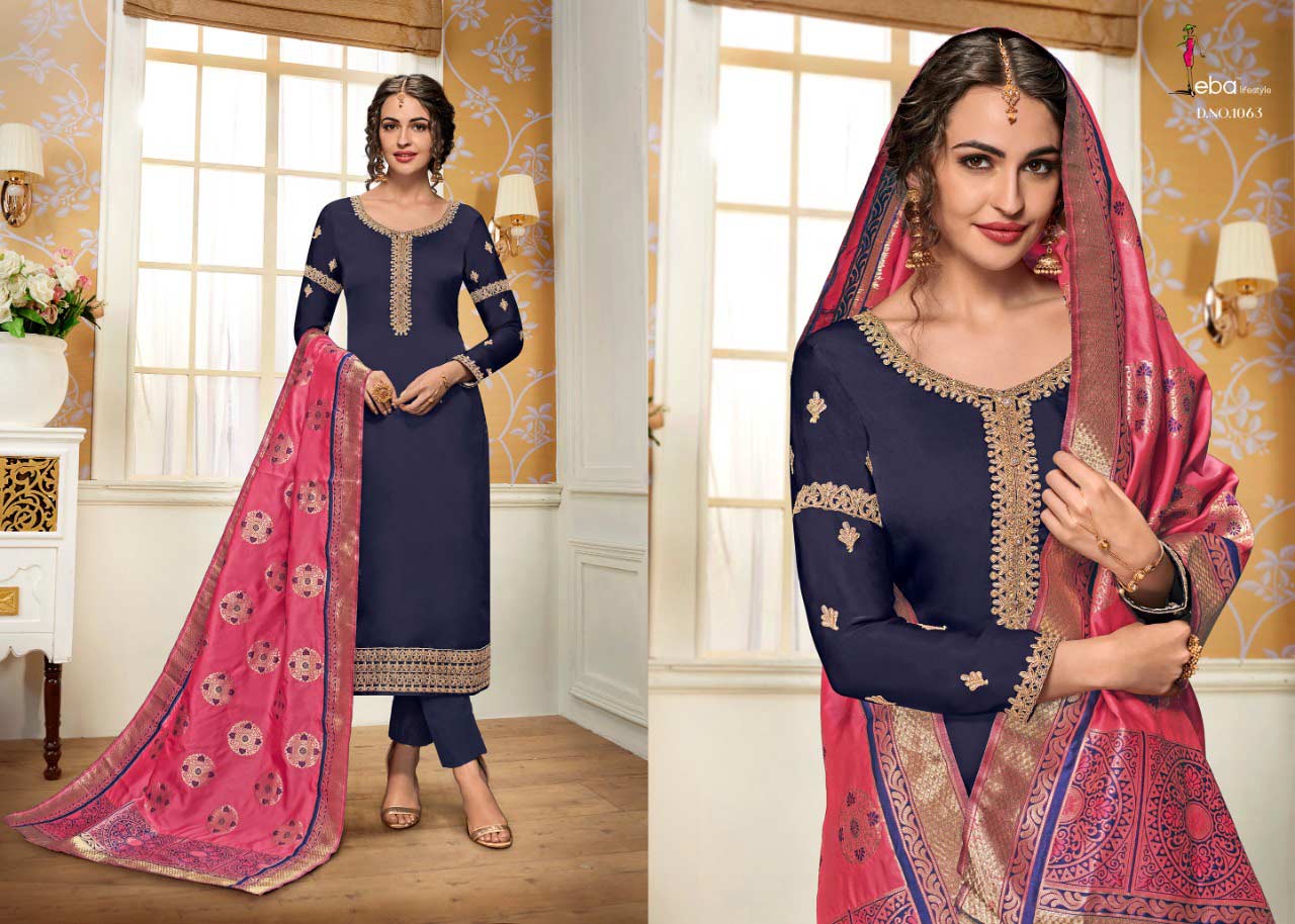 Eba Lifestyle Hurma Vol 11 Georgette Embroidered Salwar Kameez Eba Lifestyle Hurma Vol 11 Georgette Embroidered Salwar Kameez